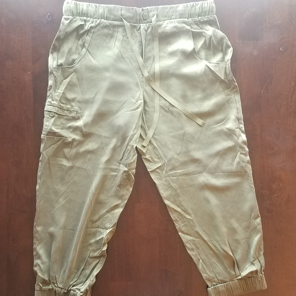 Silk pants